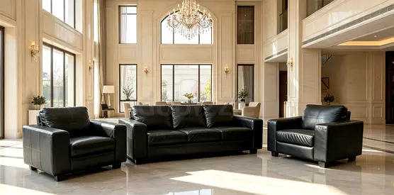 Sofa Leather 5 Seater