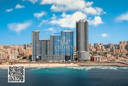 FULL SEA VIEW | HIGH FLOOR | 2BR + 2 PARKINGS | AJMAN CORNICHE