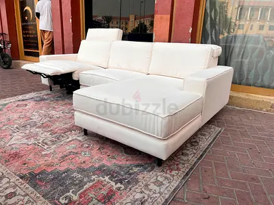 West elm Electric recliner sofa
