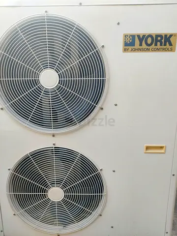 York outdoor AC condenser unit (dual fan) - working condition
