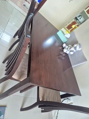 Dining table with 5 chairs