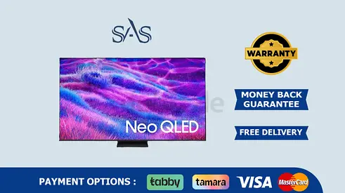 Samsung | 85 Inch | Neo QLED | 4K Smart Tv | 120Hz | New | Free Delivery | Warranty | 85QN80F