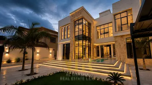 🏡 فيلا فاخرة للبيع في الياسمين | 5 غرف ماستر + مسبح خاص | أرض 6,200 قدم | شامل الكهرباء والمياه والمكيفات
