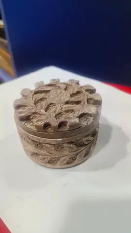 Stone trinket box 6cm height