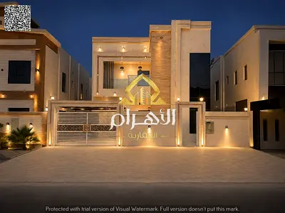 Exclusive offer in the heart of Al Yasmin: Own a villa including water, electricity, air conditioning, and registration fees. First occupant.