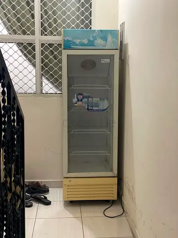Used Single-Door Display Refrigerator / Cooler - Small Upright Fridge