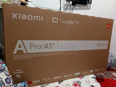 Xiaomi TV A Pro 43" 2026 | Google TV | 4K QLED