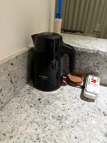 Bosch Electric Kettle - 1.7L, Black (Good Working Condition)