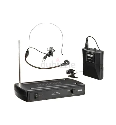 Ahuja AWM495VL Microphone Wireless Single Channel VHF, 1 Bodypack Transmitter- Brand New