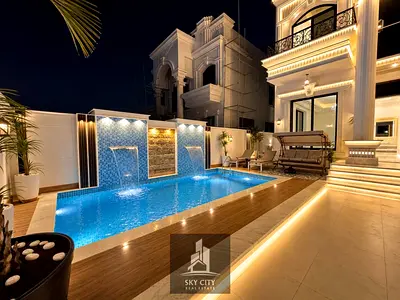 قصر بسعرمميزللبيع تملك حرعلى شارعين تصمييم فلل دبى خلف مستشفى السعودى الالمانى مباشرمن المالك مباشر.