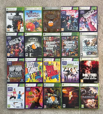 20 XBOX 360 Games