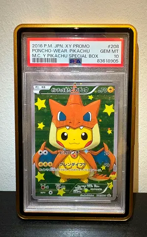 2016 Japanese Promo Poncho Y-Wear Pikachu PSA 10 Gem Mint — Graded Card