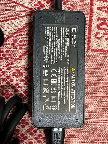 Xiaomi Electric Scooter Battery Charger AC Adapter (Model GC41-242150-D)