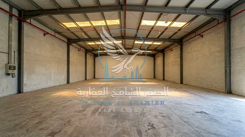 Warehouse for Rent in Al Saja’a | 3,050 Sq. Ft. | 13 KW