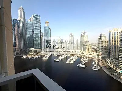 Full Marina View | 3 BR + Maids | Semi Furnished