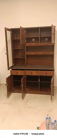 Wooden kitchen Cabinet with Shelves and Drawers - brand new