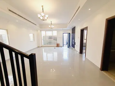 Like brand new 5 badroom villa with maid room in al hoshi price 125k