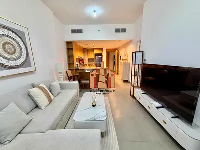 Fully furnished 1bhk 2baths in 64k wardrobes 1parking free