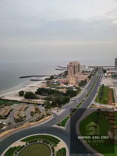 1 Bedroom for Monthly Rent with Direct Sea View | Internet & Parking Included | Prime Waterfront Loc