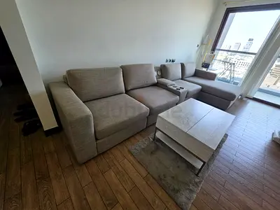 As Like new home centre eterno L Shape sofa