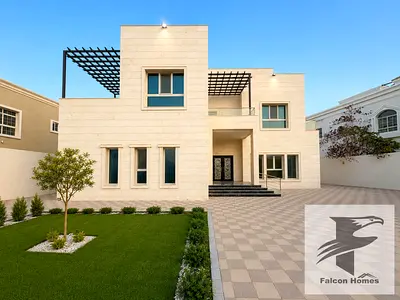 فيلا واسعة مكونة من 5 غرف نوم مع حديقة