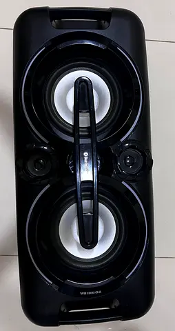 Toshiba Portable Party Speaker - Twin Woofer System (Good Working Condition)