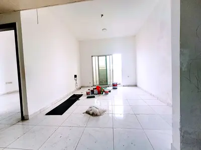 Spacious 1BHK with big balcony and master bedroom in muwaileh near bus station