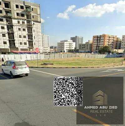 ارض سكني تجاري زاويه شارعين (G+8)بموقع مميز جدا في الجرف 3