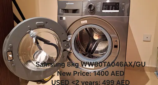 Washing machine Samsung 8kg
