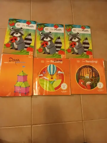 Grade 2 Primary School Textbooks - Into Math and Into Reading Series