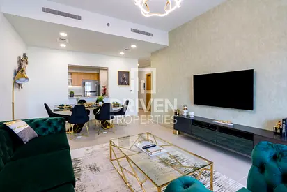 Furnished Apt with Maids Room | Burj View