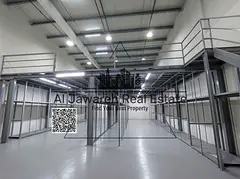 For annual rent: A distinctive warehouse with a mezzanine, suitable for all types of business activi