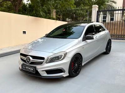 GULF SPECS 2014 MERCEDES A45 AMG 4-MATIC 2.0LITRE 4-CYLINDER TURBO-CHARGED
