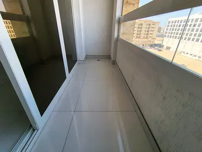 LAVISH BRAND NEW // 1 MONTH FREE // 1 BEDROOM HALL 2 BATHROOM // WARDROBE BUILT-IN // PARKING FREE // STREET VIEW BALCONY // FOR FAMILIES ONLY // 50k