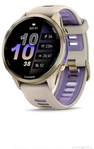 Garmin smartwatch - brand new, unused (beige/lilac)