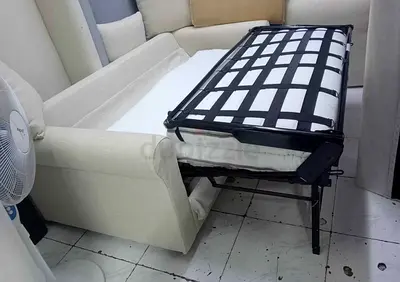 Comfortable Fabric Sofa Bed with Pull Out Mechanism