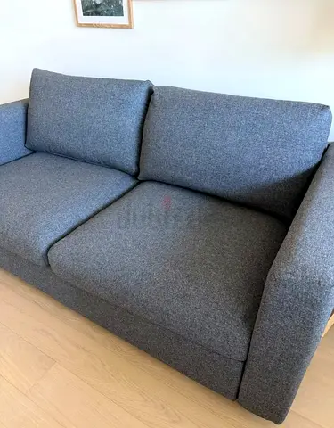 Grey 2-Seater Sofa bed in Good Condition