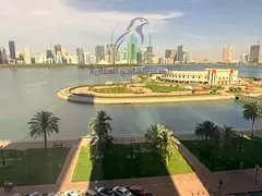 3 Bedroom Apartment with Direct Sea View in Al Majaz 3 with 2 Living Rooms 2 Balconies 2 Master Room
