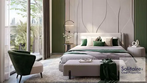 Marina View Studio | Elanora by Zoya | Balcony & Pool Access