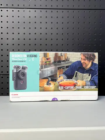DESIGNED FOR VLOGGING Power Shot V10 ADVANCED VLOGGING KIT