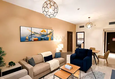 Burj Khalifa View | Near Dubai Mall | Spacious 1BR