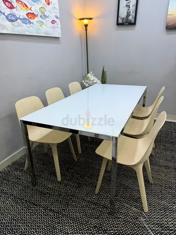 6 chair dining table set