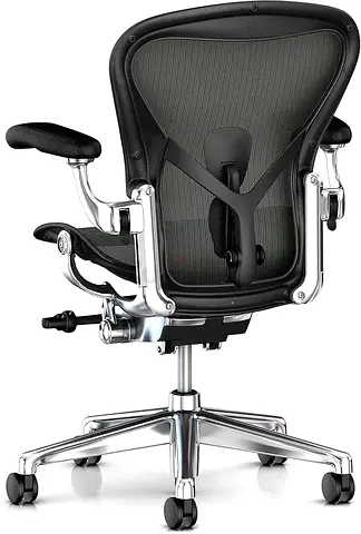 Model Herman Miller Aeron Remastered Chair Polished - Size C original Receipt available