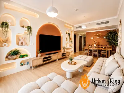 Luxury Fully Furnished 2 Bedroom + Maid Room | Canal & Burj Khalifa View | Ready To Move