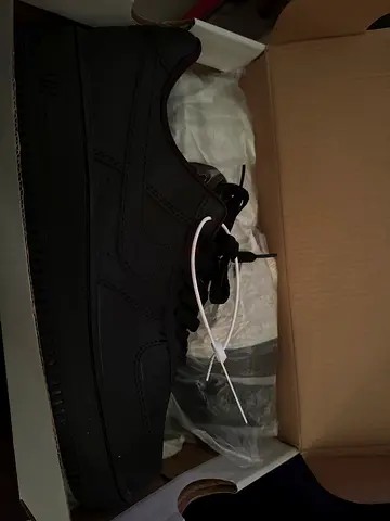 Nike Air Force 1 (black) for sale