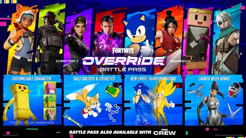Fortnite Battle pass for 25 aed