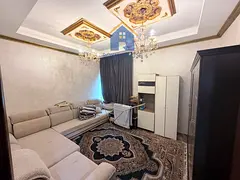 3BR furnished apartment in Al Taawun, 1,750 sqft, vacant and ready to move in, with parking. AED 700