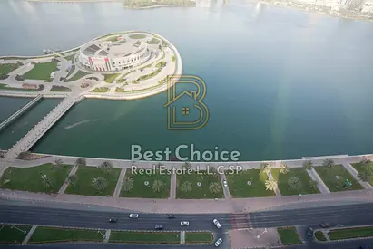 Luxury 3-Bedroom Apartment in Al Dana | Full Panoramic Views of Khalid Lagoon & Al Majaz Theatre | Prime Location