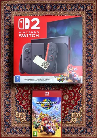Nintendo switch 2 TDRA Mario kart world bundle