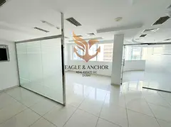 Fitted High-Floor Office for Rent | Near Mall of the Emirates | Chiller Free